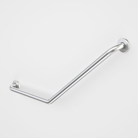 Caroma Care Support Grab Rail 140 Degree Angled - Left Hand Side - 450mm x 700mm - Stainless Steel - Sydney Home Centre