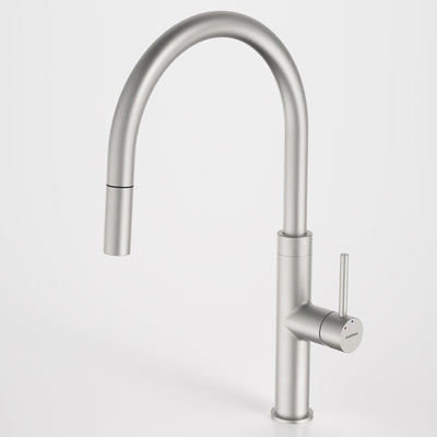 Caroma Liano II Pull Out Sink Mixer Brushed Nickel - Lead Free - Sydney Home Centre