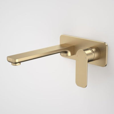 Caroma Luna Wall Basin/Bath Mixer Lead Free - Brushed Brass - Sydney Home Centre