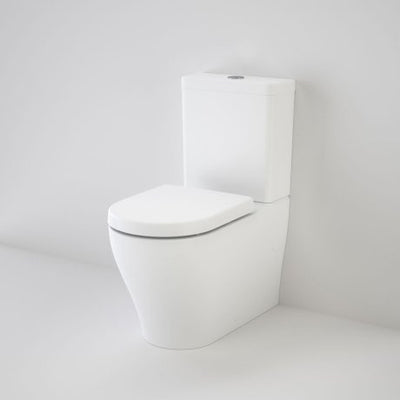 Caroma Luna Wall Faced Toilet Suite White - Back Entry - Sydney Home Centre