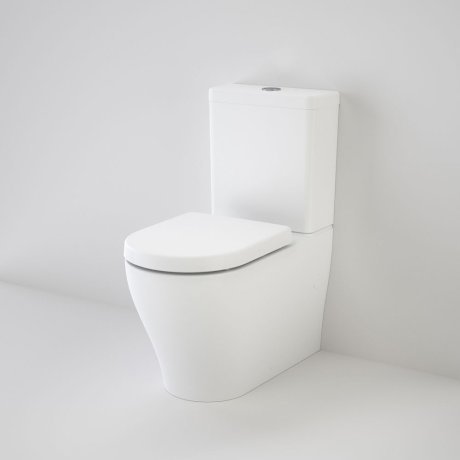 Caroma Luna Wall Faced Toilet Suite White - Bottom Inlet - Sydney Home Centre