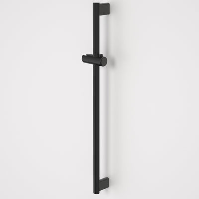 Caroma Opal Support Shower Rail 900mm Straight Matte Black - Sydney Home Centre