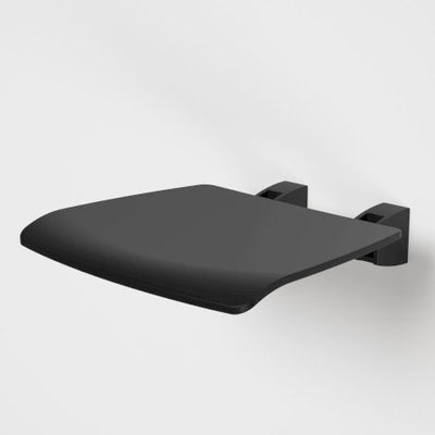 Caroma Opal Support Shower Seat Folding Matte Black - Sydney Home Centre