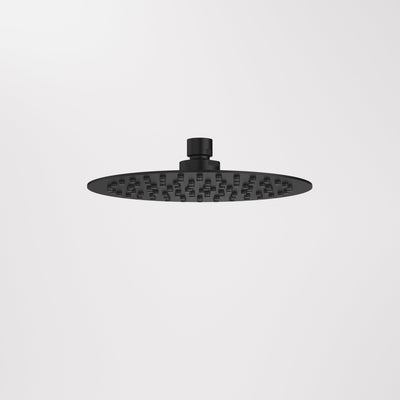 Caroma Urbane II 200mm Round Rain Shower Matte Black 4Star - Sydney Home Centre