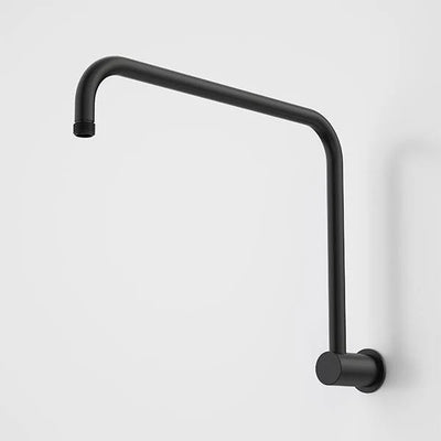 Caroma Urbane II 460mm Upswept Shower Arm Matte Black - Sydney Home Centre