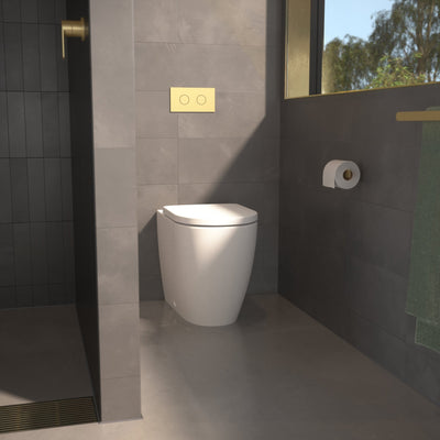 Caroma Urbane II Cleanflush® Invisi Series II® Wall Faced Suite with GermGard® White - Sydney Home Centre