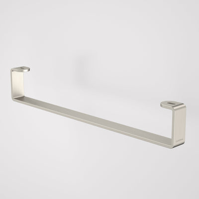 Caroma Urbane II Hand Wall Basin Integrated Rail Brushed Nickel - Sydney Home Centre