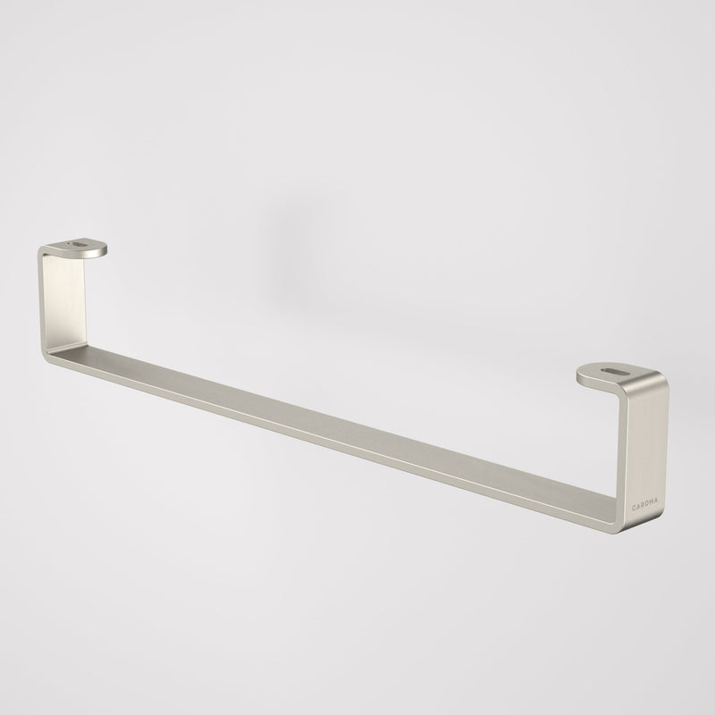 Caroma Urbane II Hand Wall Basin Integrated Rail Brushed Nickel - Sydney Home Centre