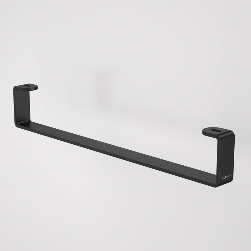 Caroma Urbane II Hand Wall Basin Integrated Rail Matte Black - Sydney Home Centre