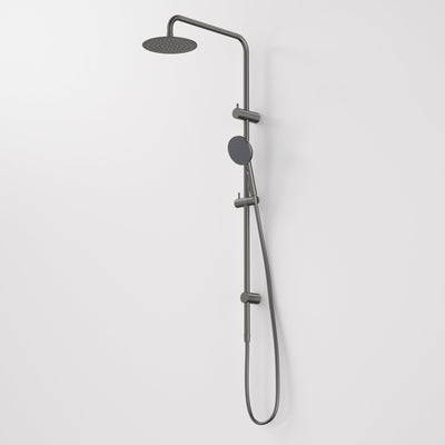 Caroma Urbane II Rail Shower with 200mm Overhead Gunmetal - Sydney Home Centre