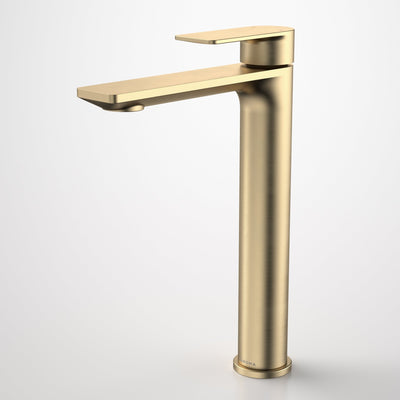 Caroma Urbane II Tower Basin Mixer Brushed Brass - Lead Free - Sydney Home Centre