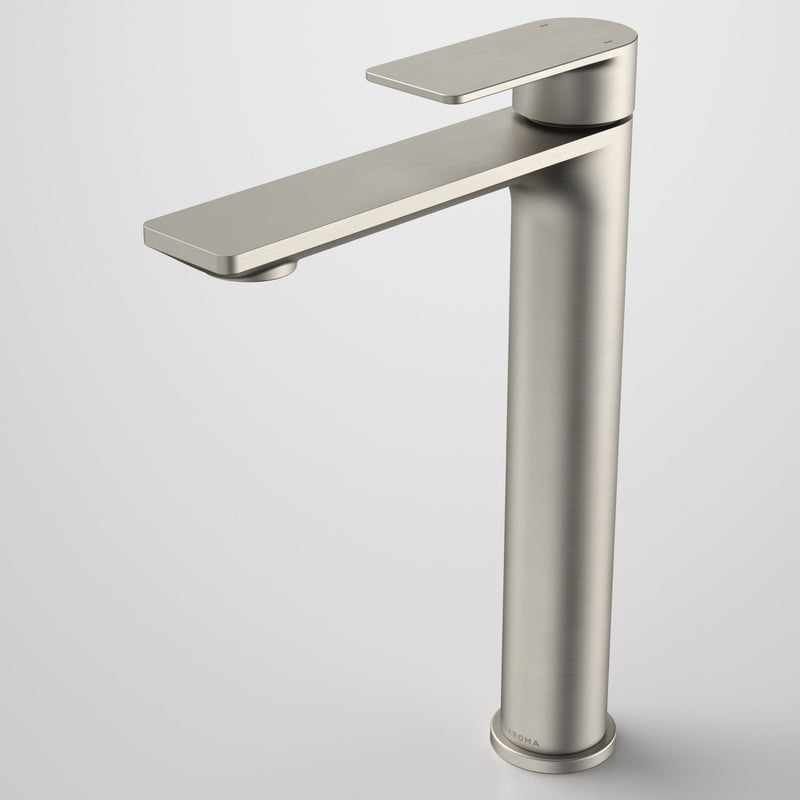 Caroma Urbane II Tower Basin Mixer Brushed Nickel - Lead Free - Sydney Home Centre