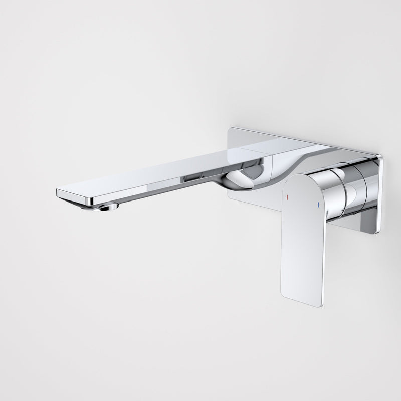 Caroma Urbane II Wall Basin/Bath Mixer Rectangular Cover Plate 180mm Chrome - Sales Kit Lead Free - Sydney Home Centre