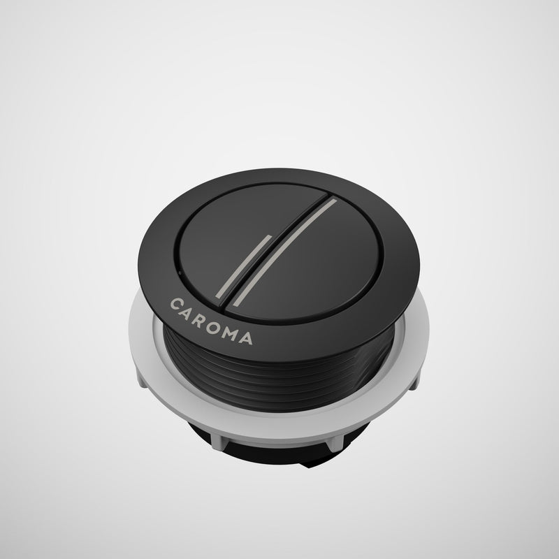 Caroma Urbane II Wall Faced Close Coupled Flush Button Matte Black - Sydney Home Centre