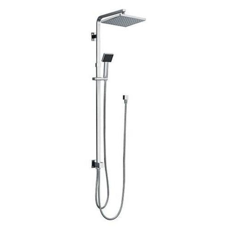 MN Chao Twin Rail Shower With Double Hose Chrome