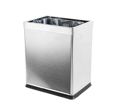 Dolphy 10L Stainless Steel Indoor Trash Can Silver - Sydney Home Centre