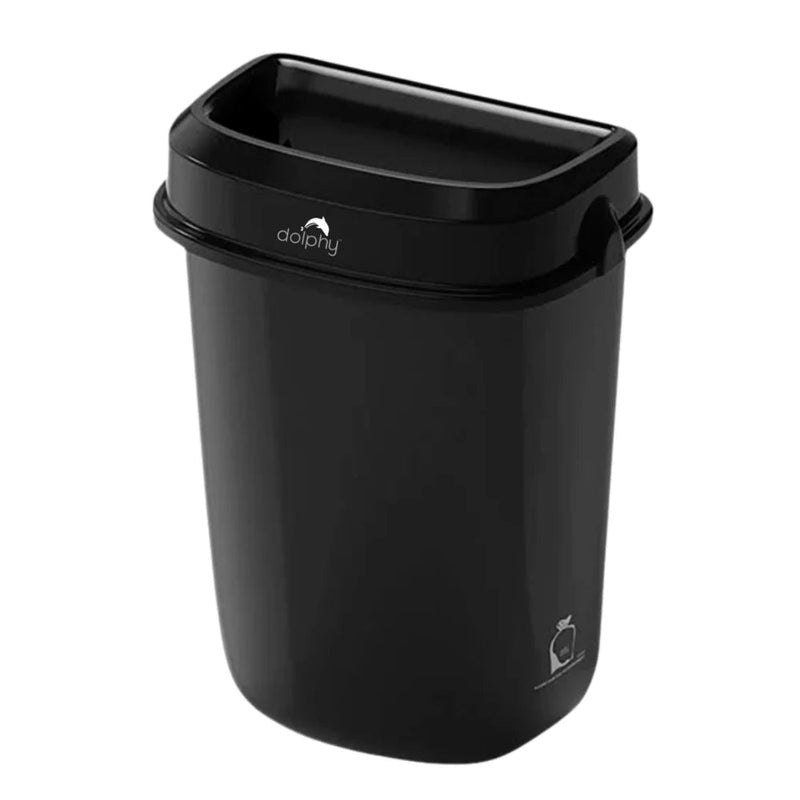 Dolphy 32L Plaza Waste Bin Black - Sydney Home Centre