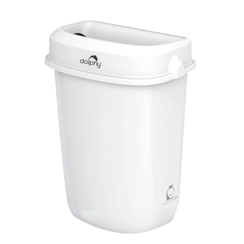 Dolphy 32L Plaza Waste Bin White - Sydney Home Centre