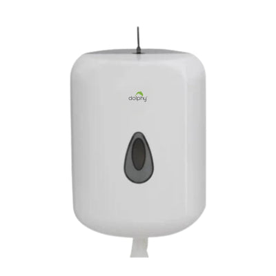 Dolphy Center Pull Paper Dispenser White - Sydney Home Centre