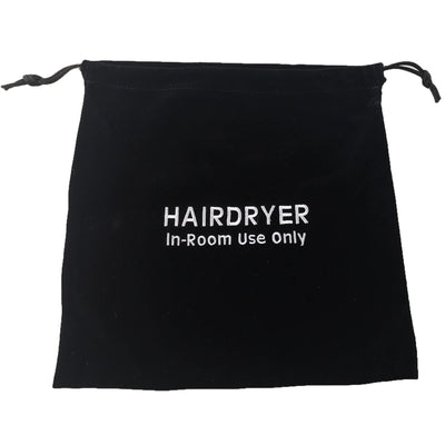 Dolphy Hair Dryer Bag Black Velvet - Sydney Home Centre