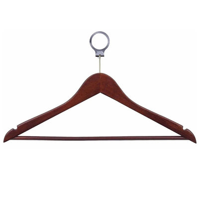 Dolphy Security Wooden Cloth Hanger Brown (50 pcs) - Sydney Home Centre