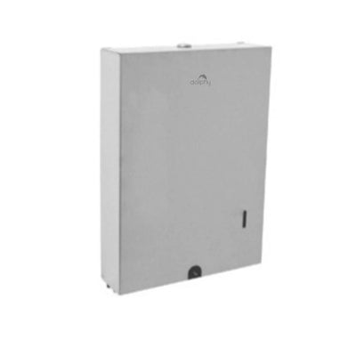 Dolphy Stainless Steel Slimline Paper Towel Dispenser Silver (DPDR0063) - Sydney Home Centre