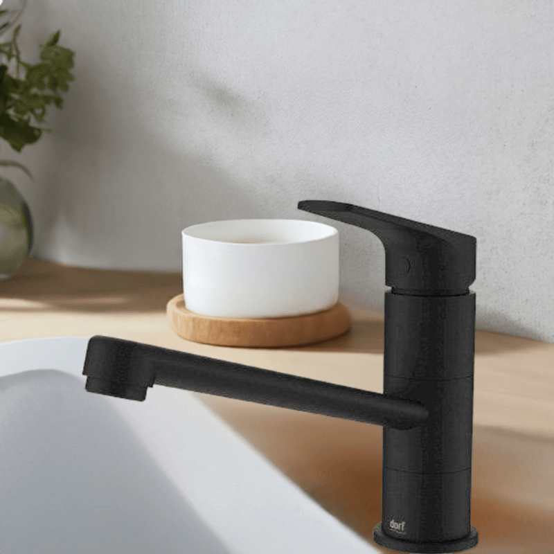 Dorf Kip Sink Mixer Matte Black - Sydney Home Centre