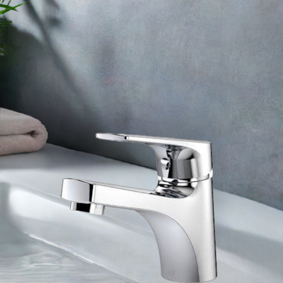 Dorf Kip Basin Mixer Chrome