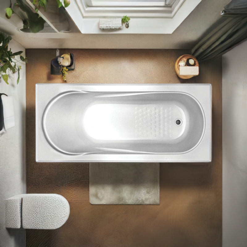 Broadway Bathroom Allura 1670mm Bath White