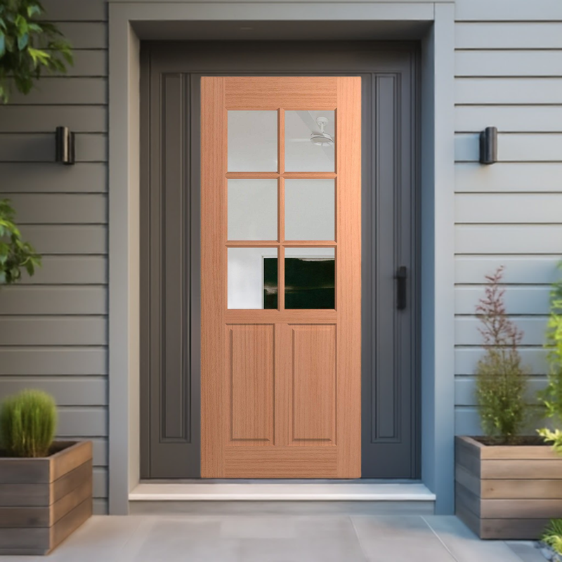 Hume Doors Joinery JST6 (2040mm x 720mm x 40mm) Engineered Joinery SPM Unglazed Entrance Door