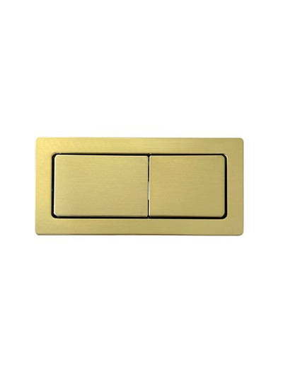 Otti Square Toilet Flush Button Gold