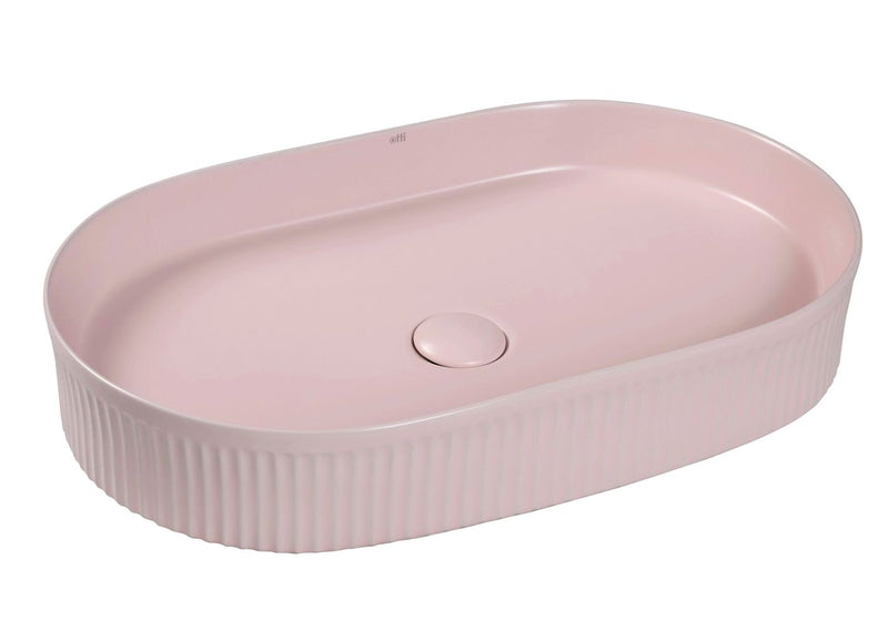 Otti Kensington Oval 580x360x120 Matte Pink Basin