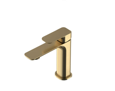 Otti Oskar Basin Mixer Brushed Gold