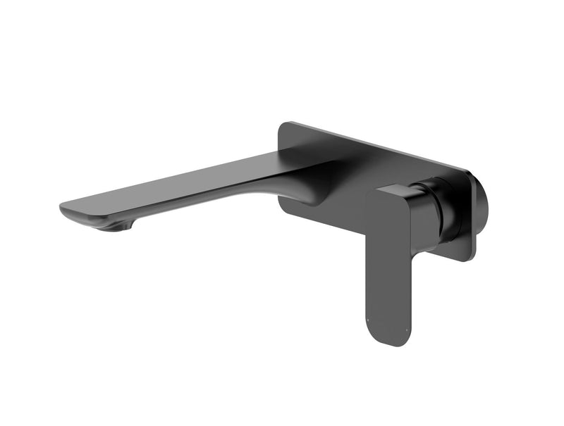 Otti Oskar Wall Basin Mixer Gun Metal