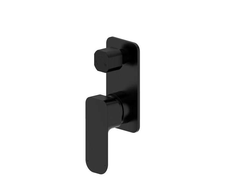 Otti Oskar Shower Mixer With Diverter Matte Black