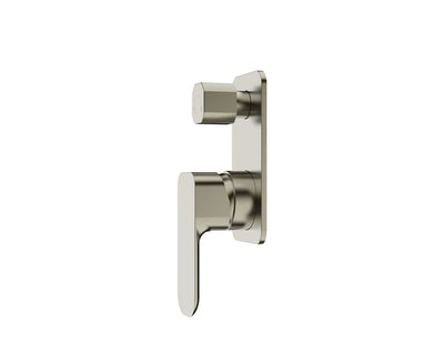 Otti Oskar Shower Mixer With Diverter Brushed Nickel