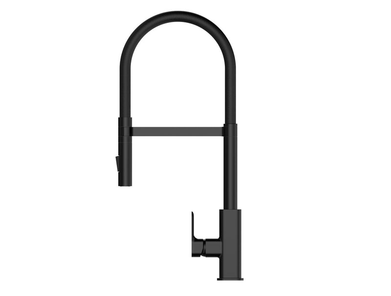 Otti Oskar Pull Out Kitchen Mixer Matte Black