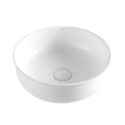 Otti Bronte Round 360x360x130 Matte White Basin