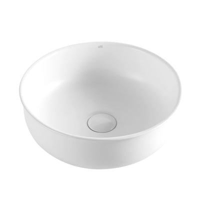 Otti Bronte Round 390x390x130 Matte White Basin