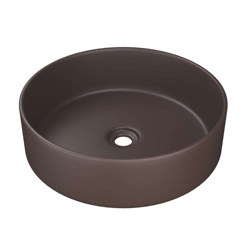 Otti Radius Round 360x360x115 Brown Basin