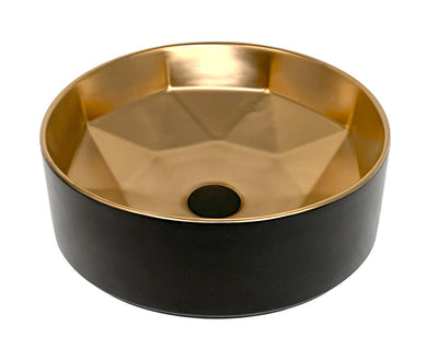 Otti Starz Round 400x400x140 Matte Gold Basin