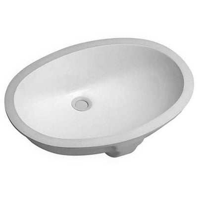 Otti Undermount Oval 570x420x200 Gloss White Basin