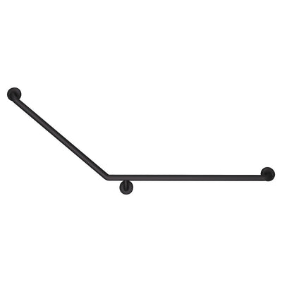 Fienza 40° Accessible Right - Hand Grab Rail Matte Black - Sydney Home Centre