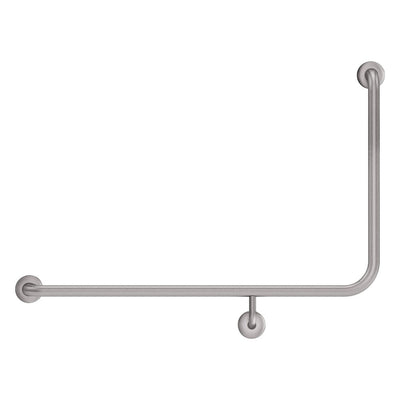 Fienza 90° Accessible Left - Hand Grab Rail Stainless Steel - Sydney Home Centre