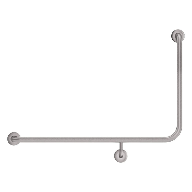 Fienza 90° Accessible Left - Hand Grab Rail Stainless Steel - Sydney Home Centre