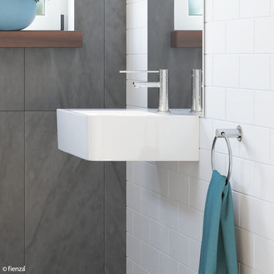 Fienza Accessible Delta Care Kit with Left - Hand 90° Rail & Right Hand Basin - Sydney Home Centre