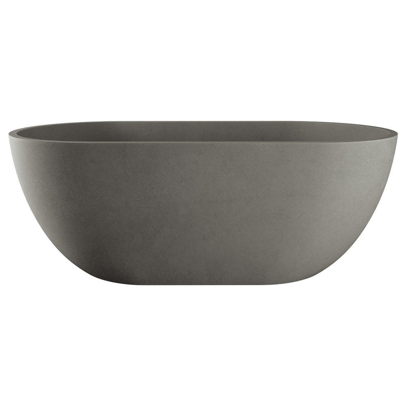 Fienza Jada Concrete Bath Warm Grey - Sydney Home Centre