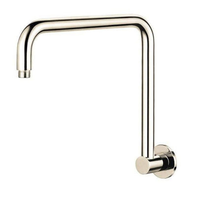 MN High Rise Shower Arm 350mm Brushed Nickel