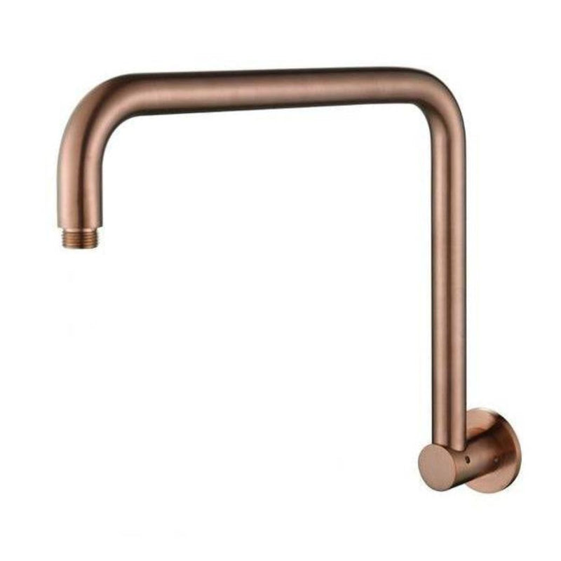 MN High Rise Shower Arm 350mm Champagne