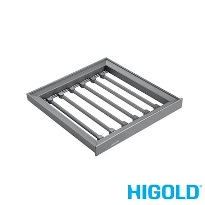 Higold A Series Pull Out Trousers Rack Holds 6 Pairs Fits 600mm Cabinet Grey